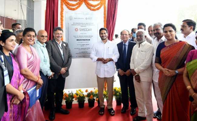 Jagan inaugurates cancer hospital in Tirupati